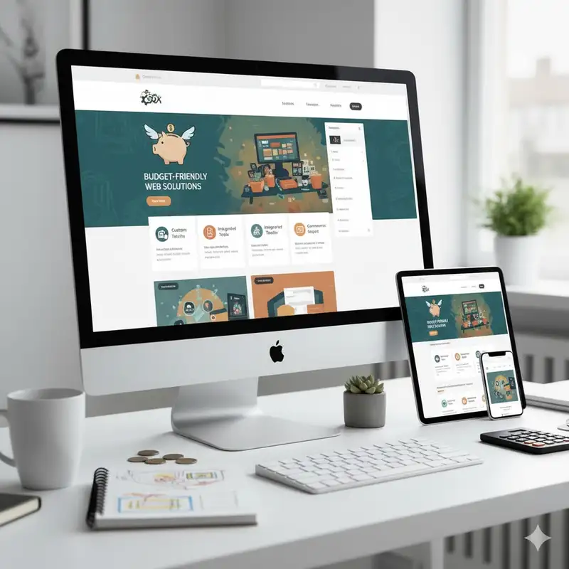 طراحی سایت ارزان: راهنمای جامع برای کسب‌وکارهای نوپا و بودجه‌محدود