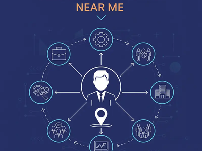 مشاور کسب و کار نزدیک من: راهنمای جامع یافتن بهترین مشاور برای رشد کسب و کار محلی شما