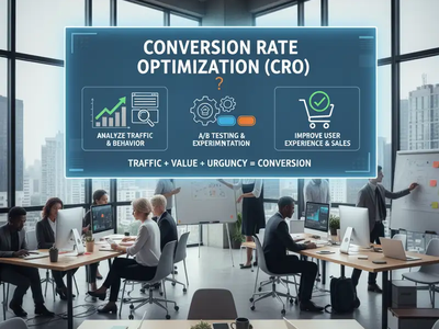 بهینه سازی نرخ تبدیل (CRO): راهنمای جامع افزایش فروش و سود