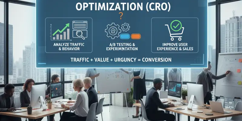 بهینه سازی نرخ تبدیل (CRO): راهنمای جامع افزایش فروش و سود