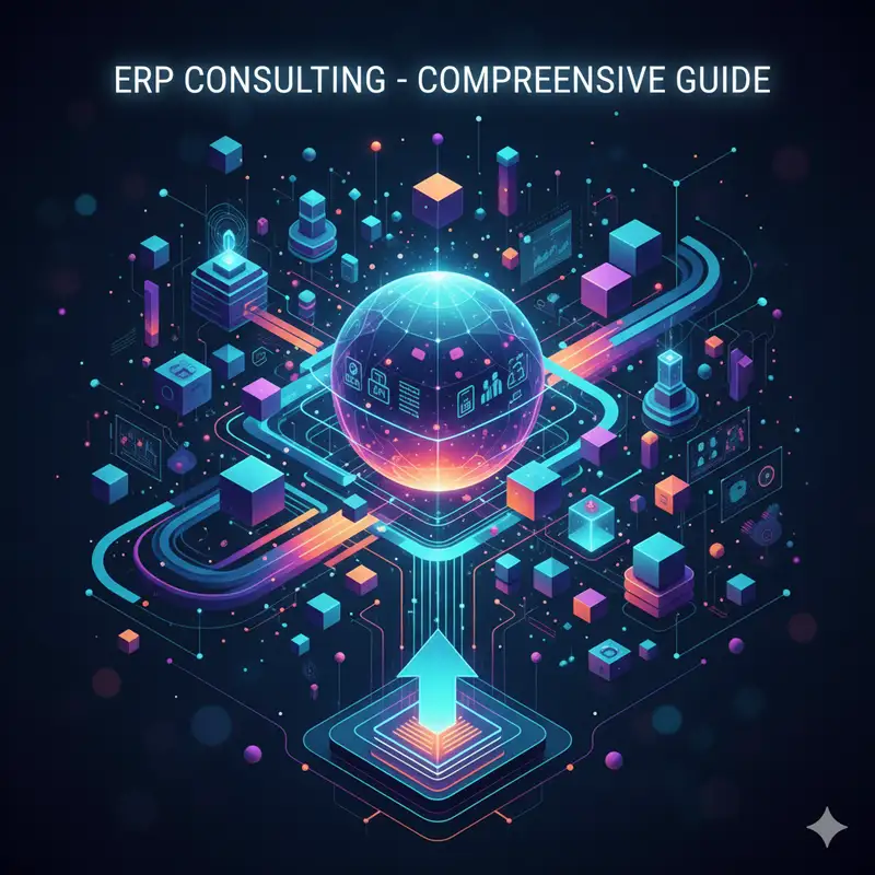مشاوره ERP: راهنمای جامع انتخاب، استقرار و بهینه‌سازی سیستم برنامه‌ریزی منابع سازمانی
