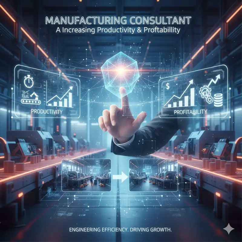 مشاور تولید: راهنمای جامع برای افزایش بهره‌وری و سودآوری